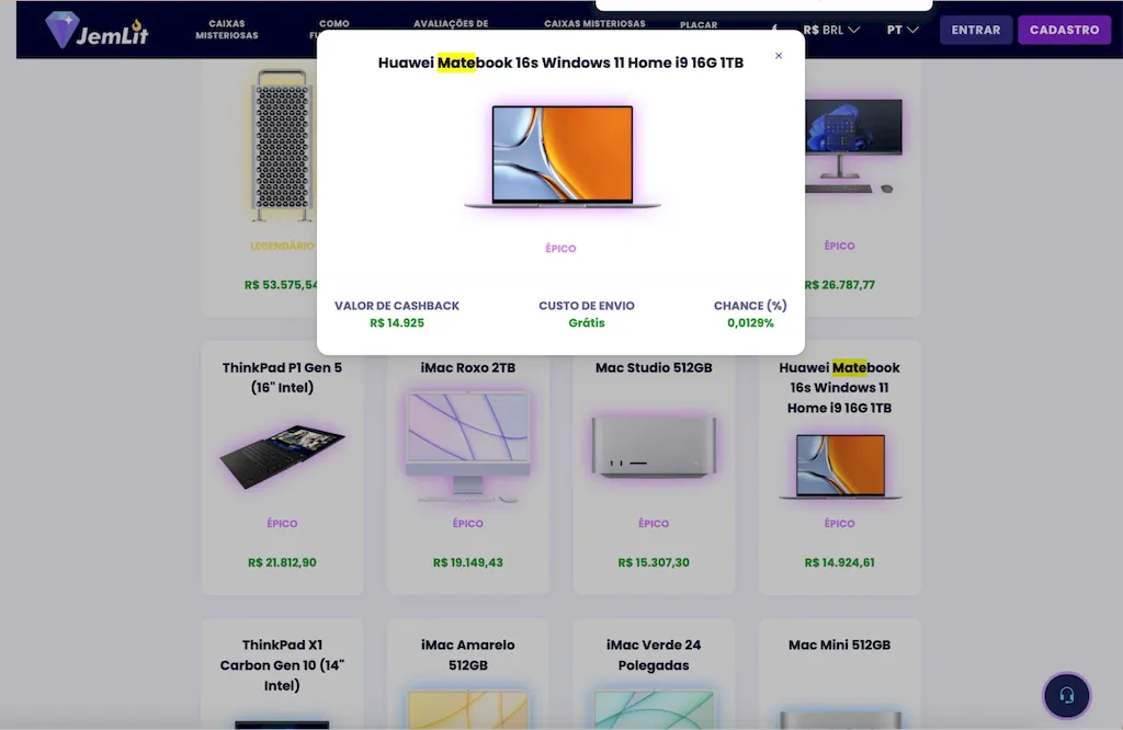 Caixa misteriosa Huawei: Como conseguir produtos da Huawei gastando pouco?