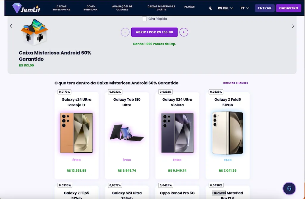 Caixa misteriosa Huawei: Como conseguir produtos da Huawei gastando pouco?