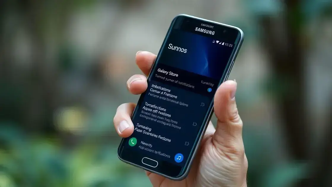 Como desativar anúncios e notificações na Samsung Galaxy Store