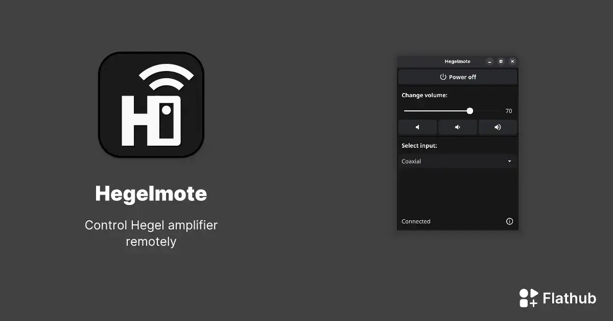 Como instalar o Hegelmote no Linux via Flatpak