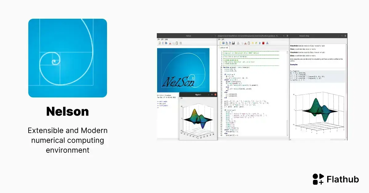 Como instalar o Nelson no Linux via Flatpak