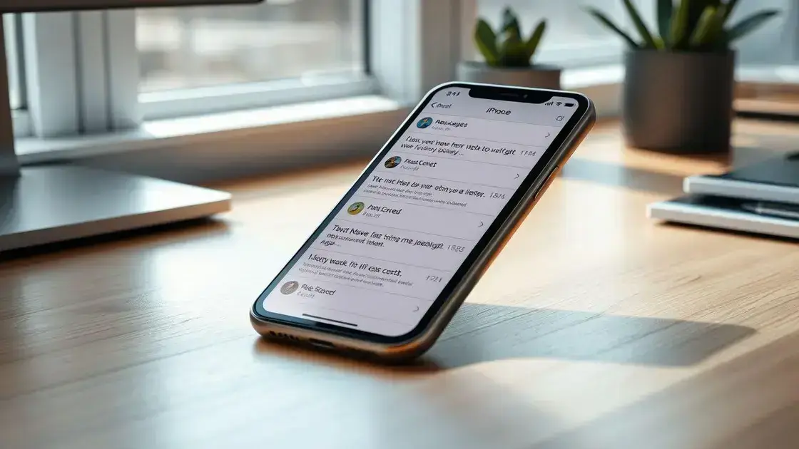 Como recuperar mensagens deletadas no iPhone: dicas práticas
