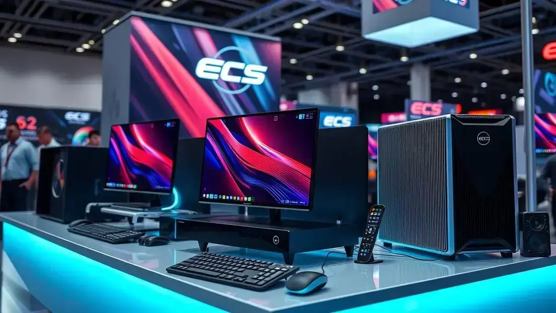 Conheça os novos mini PCs da ECS com processadores AMD apresentados na Computex 2025