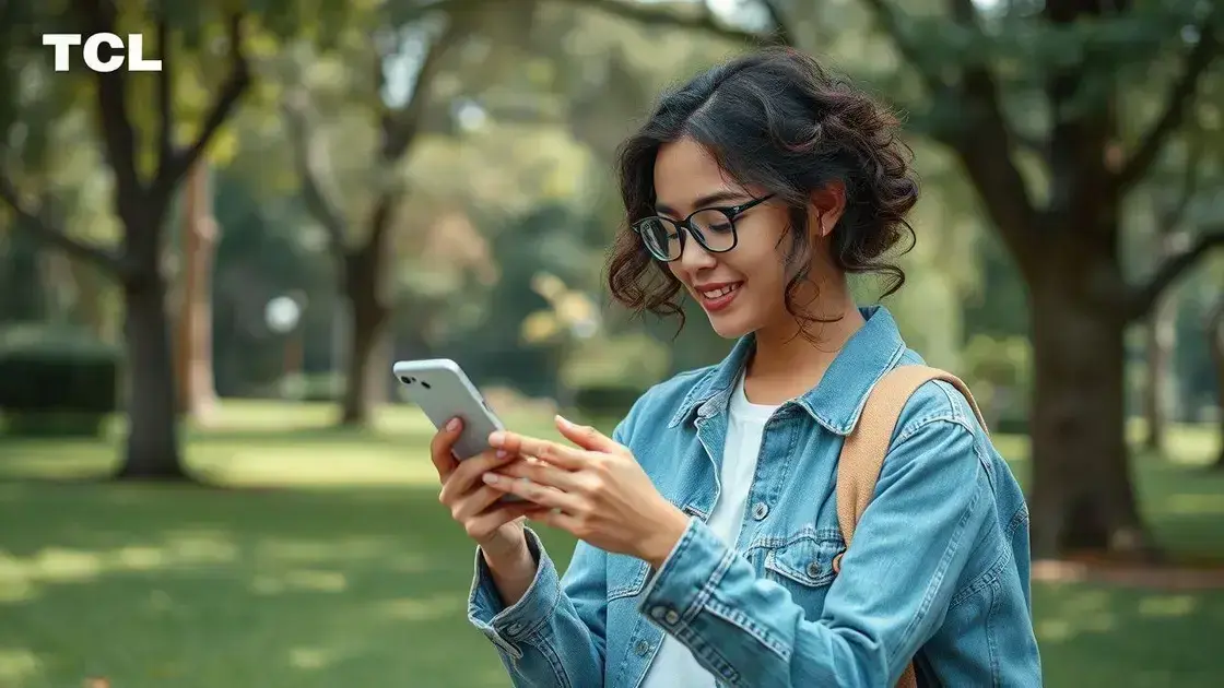 Desconecte-se com o novo TCL FLIP 4 5G: O celular que te faz viver fora das telas