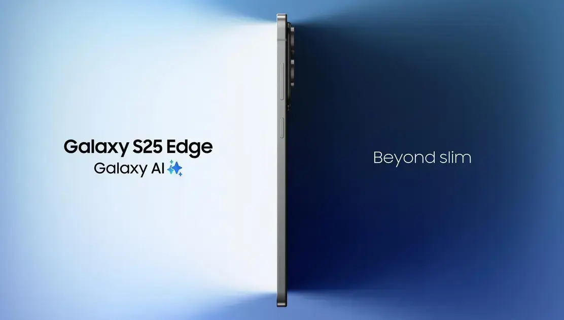 Galaxy S25 Edge: Design e Cores que Impressionam