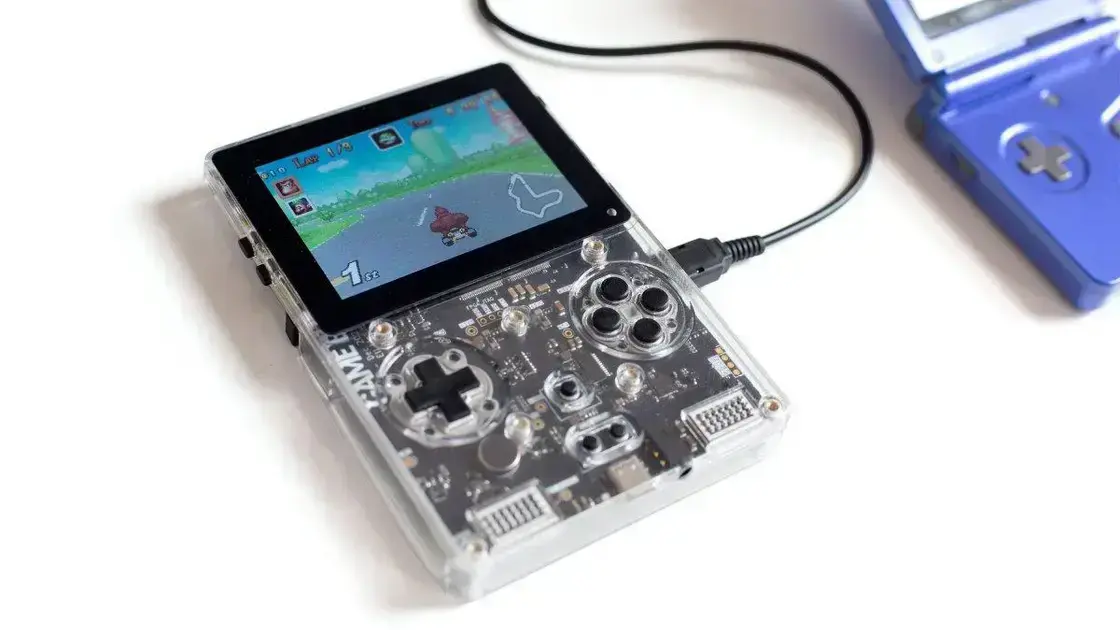 Game Bub: O console portátil de jogos retro com FPGA e código aberto