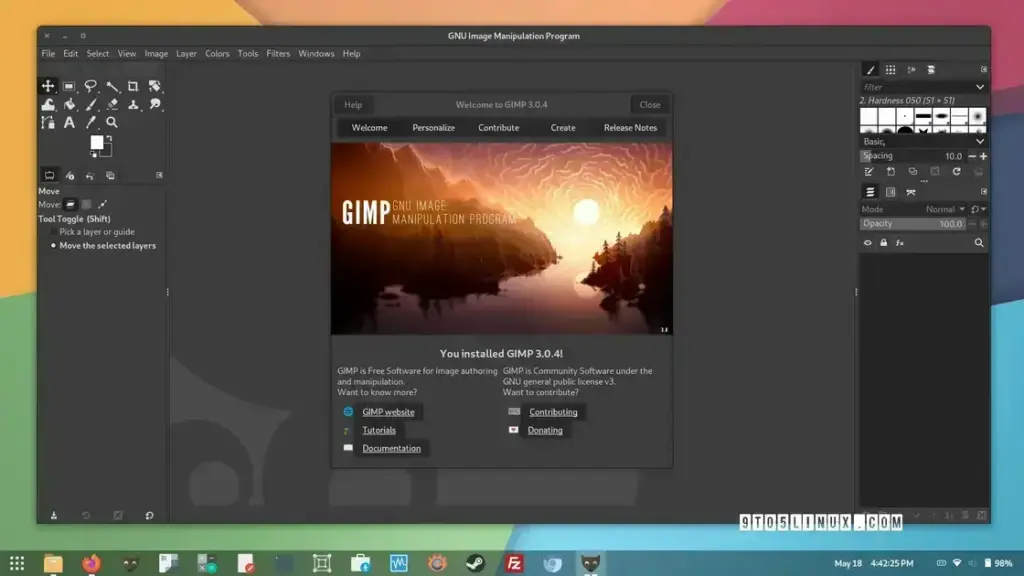 GIMP 3.0.4 é lançado com melhorias e correções importantes