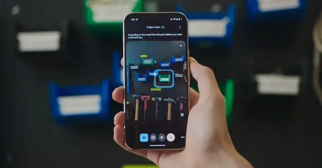 Google apresenta o Project Astra que controla seu smartphone Android