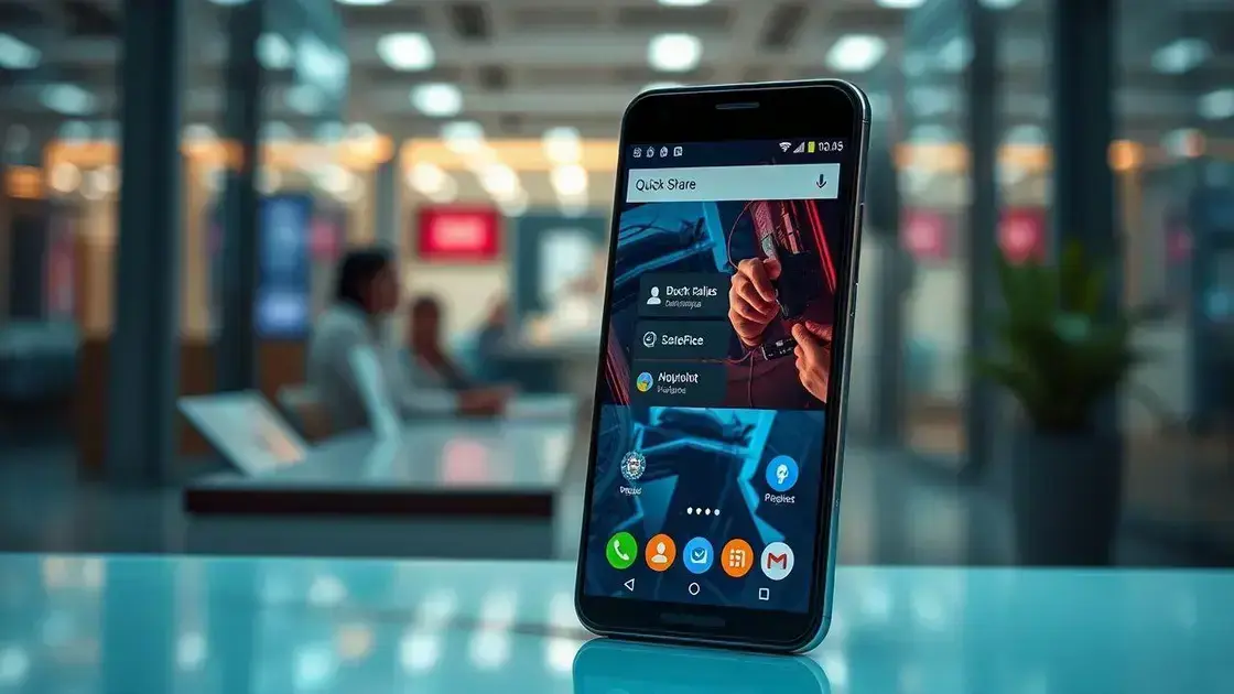 Google libera opção de usar dados móveis no Quick Share do Android