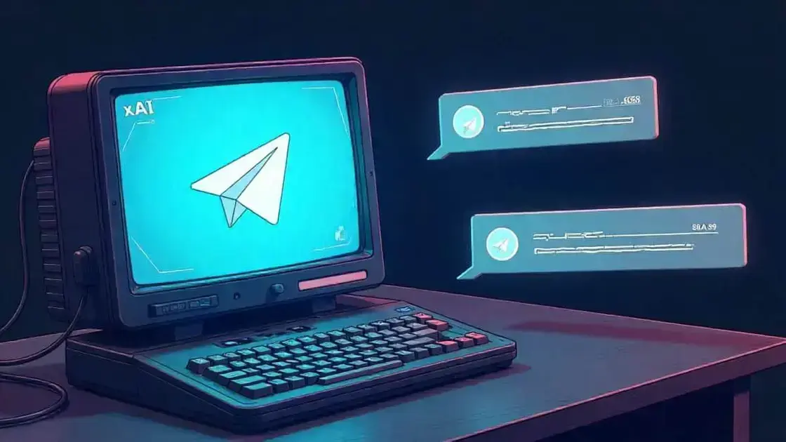 Grok, a IA de Elon Musk, chega ao Telegram com novas funções de chat