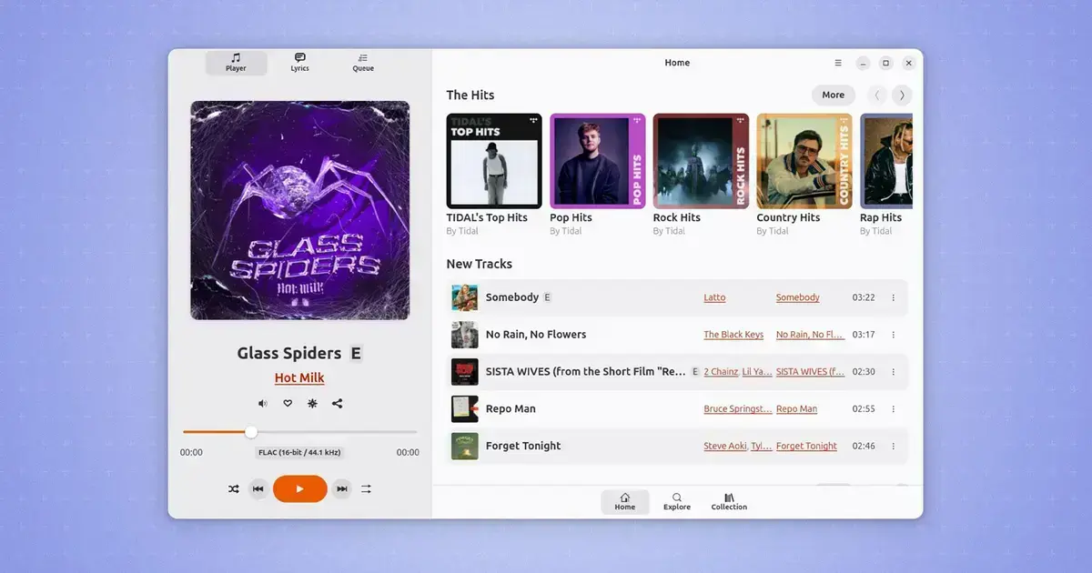 High Tide para Linux: novidades que transformam o cliente TIDAL no sistema