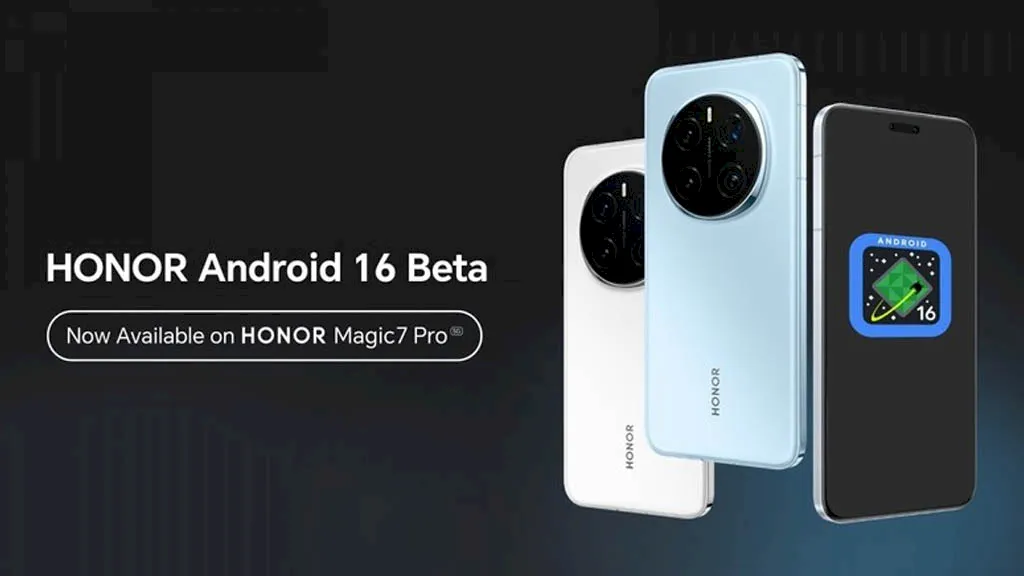 Honor Magic 7 Pro testa versão MagicOS baseada no Android 16 Beta 3