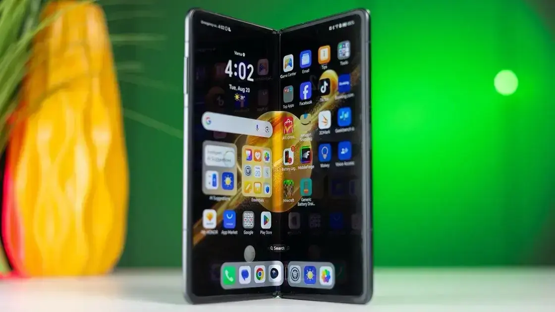 Honor Magic V5 promete revolucionar o mercado de smartphones dobráveis