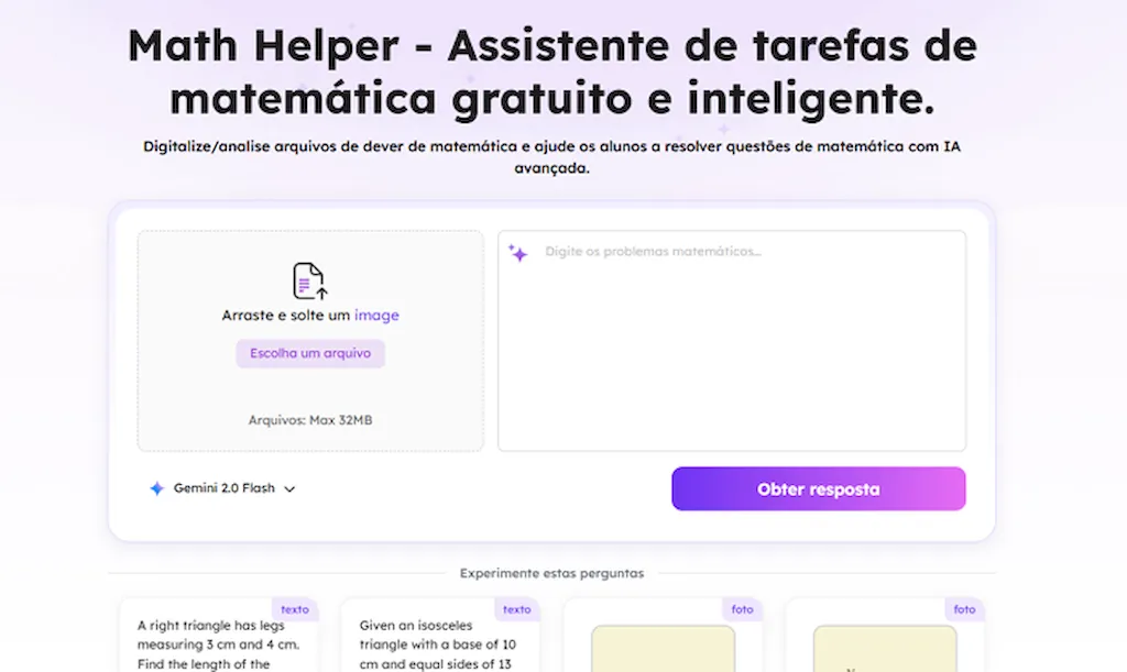 Melhor assistente de lição de casa de matemática AI: EaseMate Math Helper 2 Melhor assistente de lição de casa de matemática AI: EaseMate Math Helper