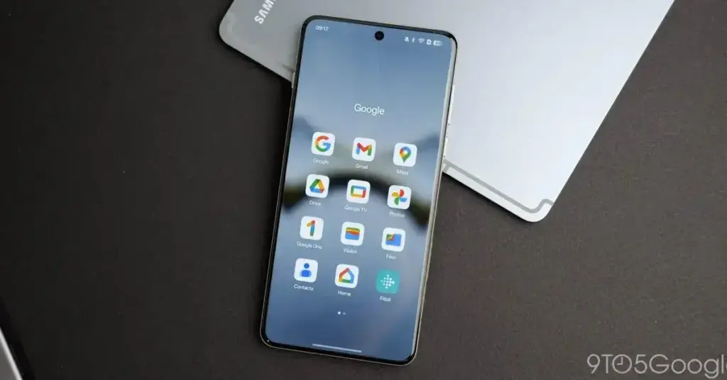 Mudanças no design do Google Account Switcher em Aplicativos