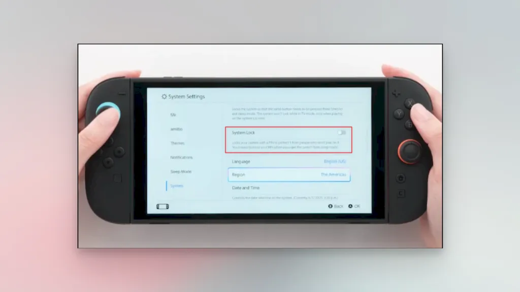 Nintendo Switch 2: Recursos incríveis para bateria e segurança