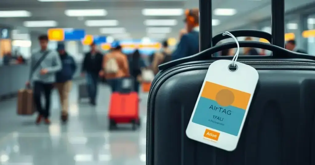 O novo recurso do AirTag que facilita a recuperação da sua bagagem