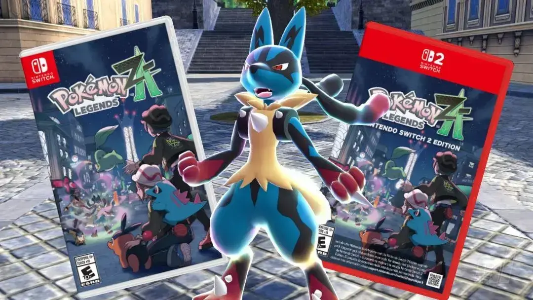 Preços e lançamento de Pokémon Legends: Z-A no Switch e Switch 2 revelados