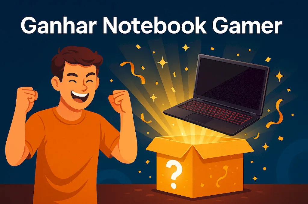 Quer ganhar notebook gamer? Descubra como tirar a sorte grande com as caixas misteriosas!