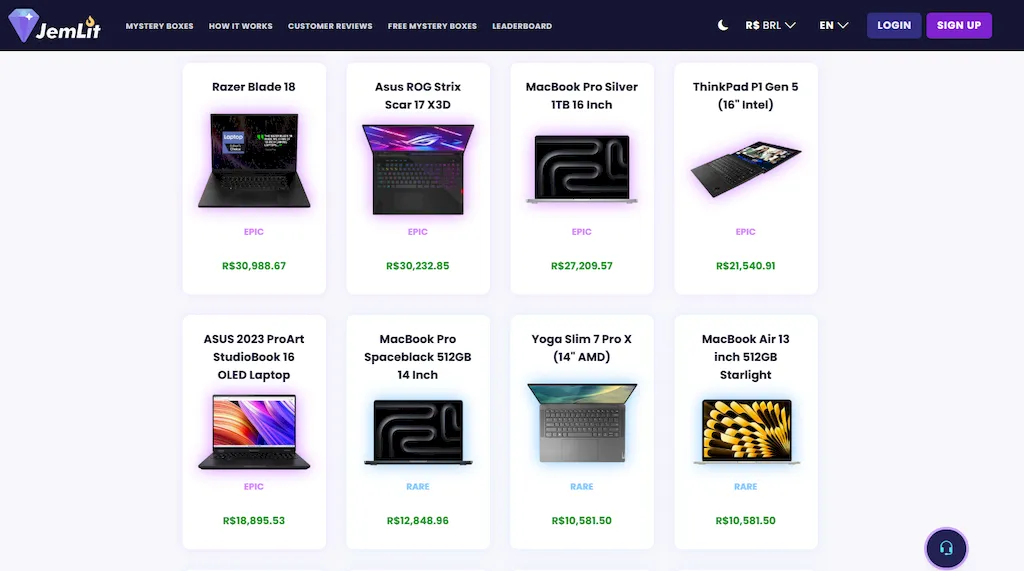 Quer ganhar notebook gamer? Descubra como tirar a sorte grande com as caixas misteriosas!