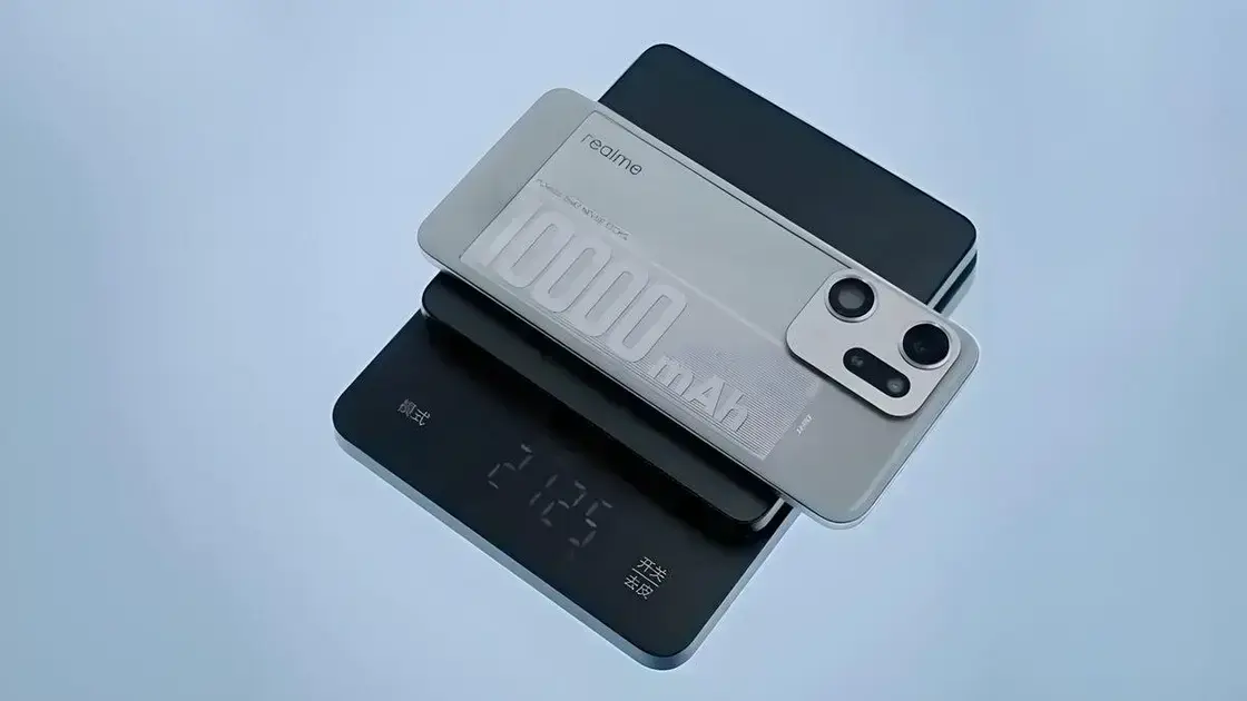 Realme apresenta conceito de smartphone com bateria de 10.000mAh