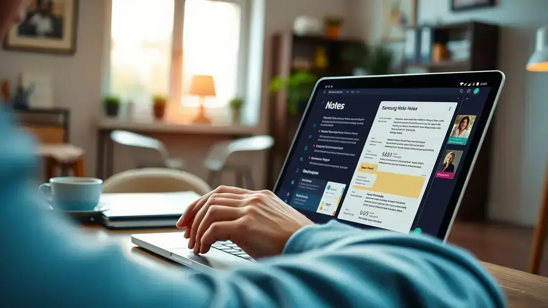 Samsung amplia acesso ao Samsung Notes em computadores não Samsung