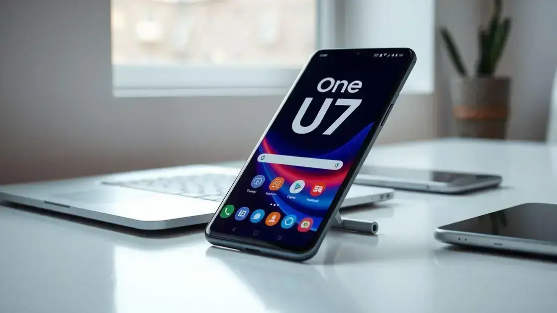 Samsung libera One UI 7 com IA e novidades para celulares e tablets