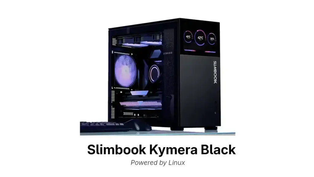 Slimbook Kymera Black: O computador Linux ideal para criadores e gamers