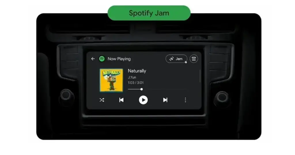 Spotify Jam chega à plataforma Android Auto para novas experiências