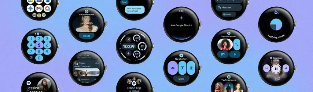 Wear OS 6 traz controle de mídia na tela sempre ativa do smartwatch