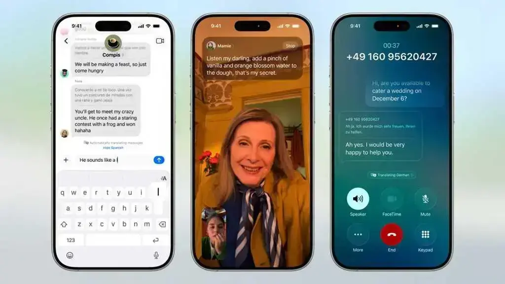 Apple traz tradução em tempo real para ligações e mensagens no iOS