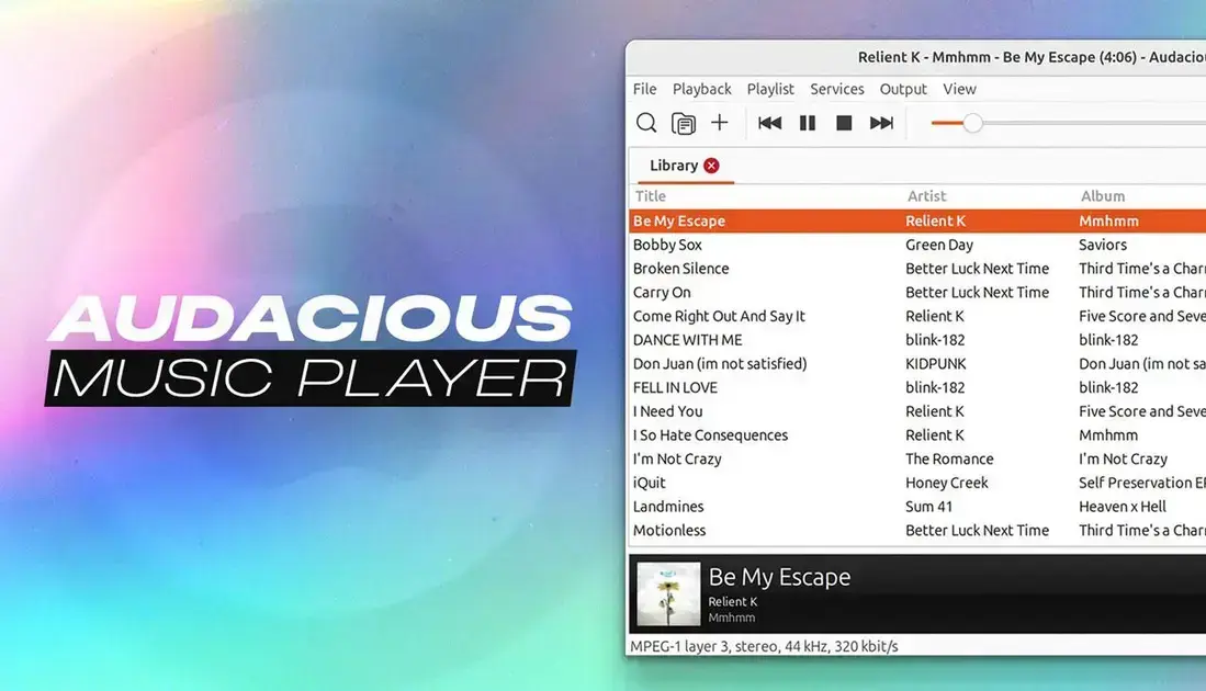 Audacious 4.5 Beta traz novos plugins e melhor suporte ao PipeWire