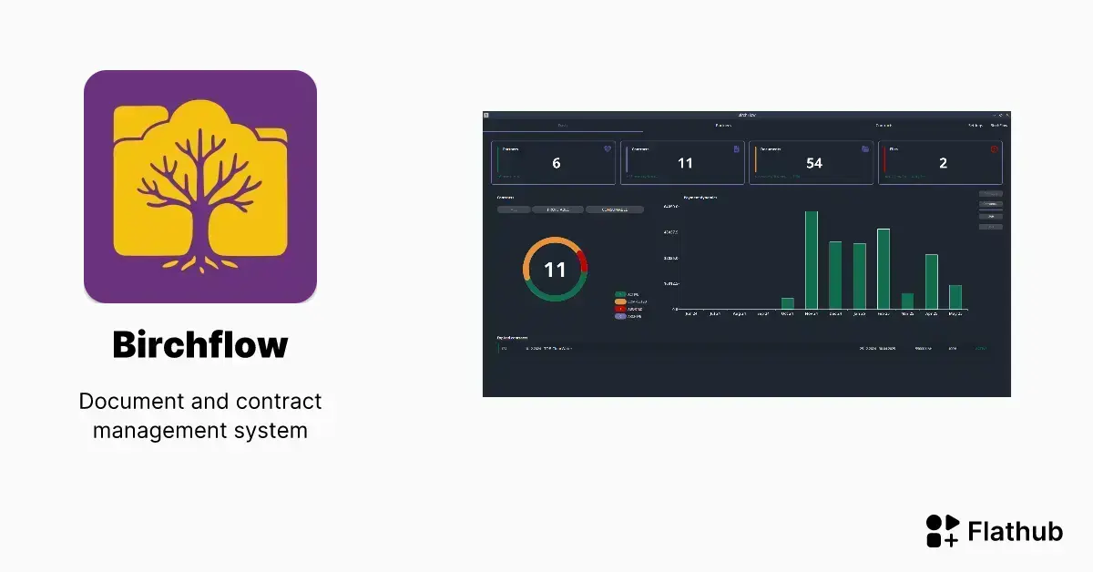 BirchFlow: o sistema de gestão que conecta documentos e contratos no Linux