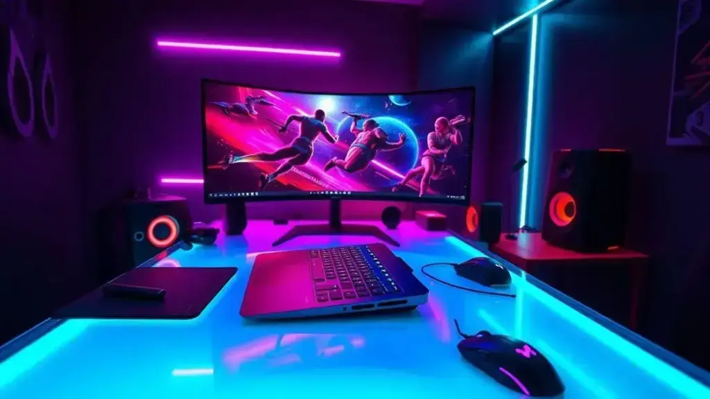 Chip NVIDIA e MediaTek prometem inovação em laptops de jogos