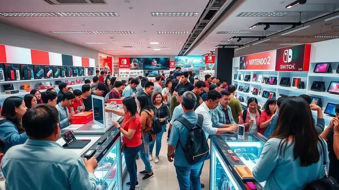 Como conseguir seu Nintendo Switch 2 em lojas físicas no dia do lançamento
