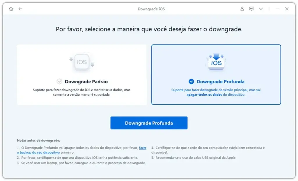 Como fazer o downgrade do iOS 26 Beta para o iOS 18 sem perder dados essenciais