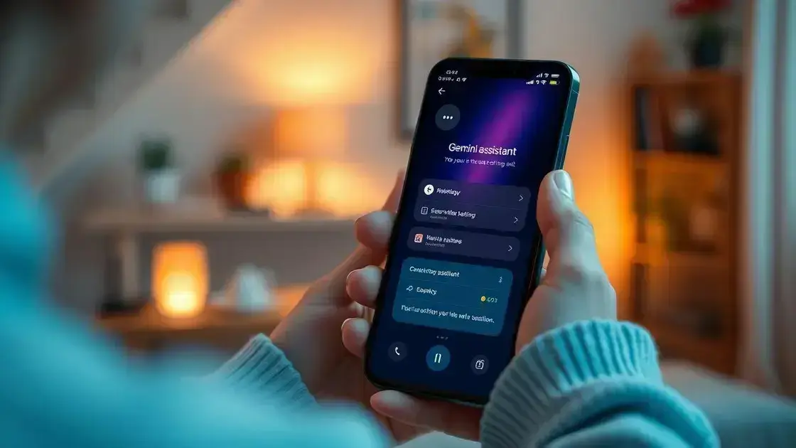 Como usar o assistente Gemini sem rastreamento de atividades