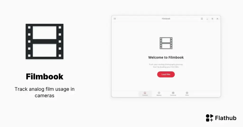 Filmbook: aplicativo para rastrear filmes analógicos em câmeras Linux