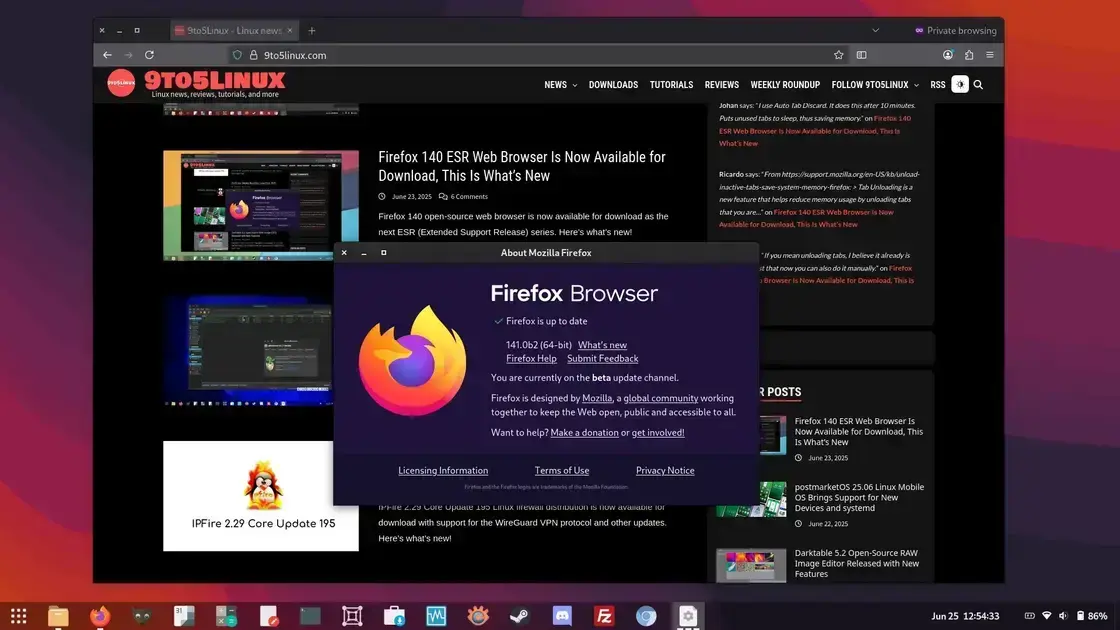 Firefox 141: Menos Memória na Atualização para Linux 1 Firefox 141: Menos Memória na Atualização para Linux
