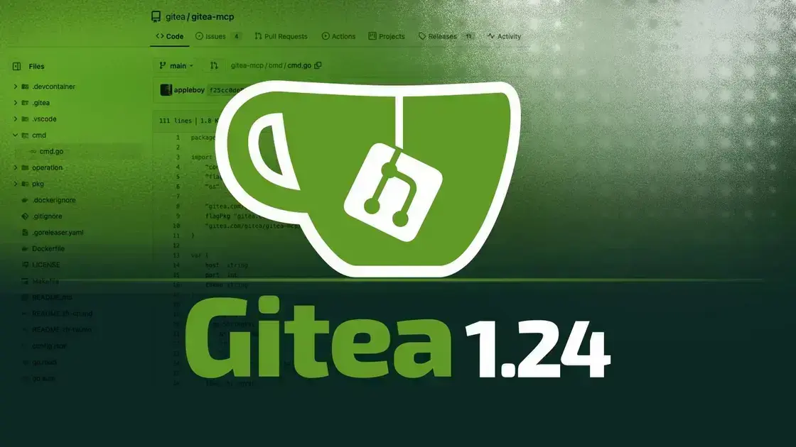 Gitea 1.24: Novas funcionalidades, melhorias e comportamento de Markdown