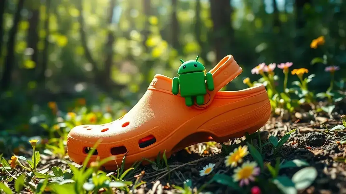 Google lança charme Android para Crocs e personaliza seu estilo