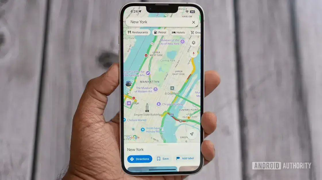 Google Maps lança menu de compartilhamento colaborativo mais intuitivo