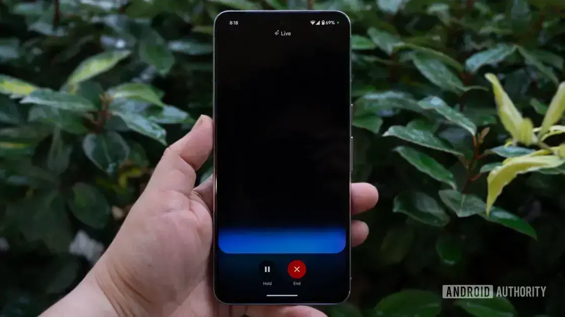 Google prepara nova interface compacta para o Gemini Live