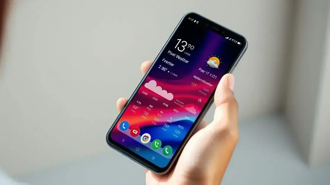 Google reformula o app de previsão do tempo do Pixel e melhora a experiência