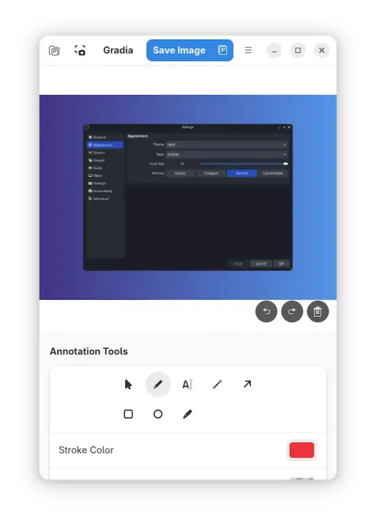Gradia: app moderno para deixar suas capturas de tela mais bonitas no Linux
