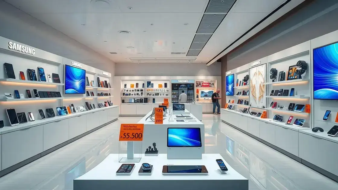 Grandes descontos da Samsung: Conheça as ofertas imperdíveis desta semana