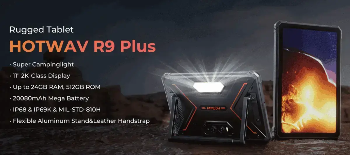 HOTWAV R9 Plus: Um Tablet Robusto Para Condições Extremas