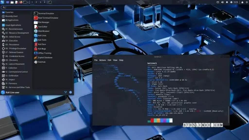 Kali Linux 2025.2: Novidades e Ferramentas de Hacking
