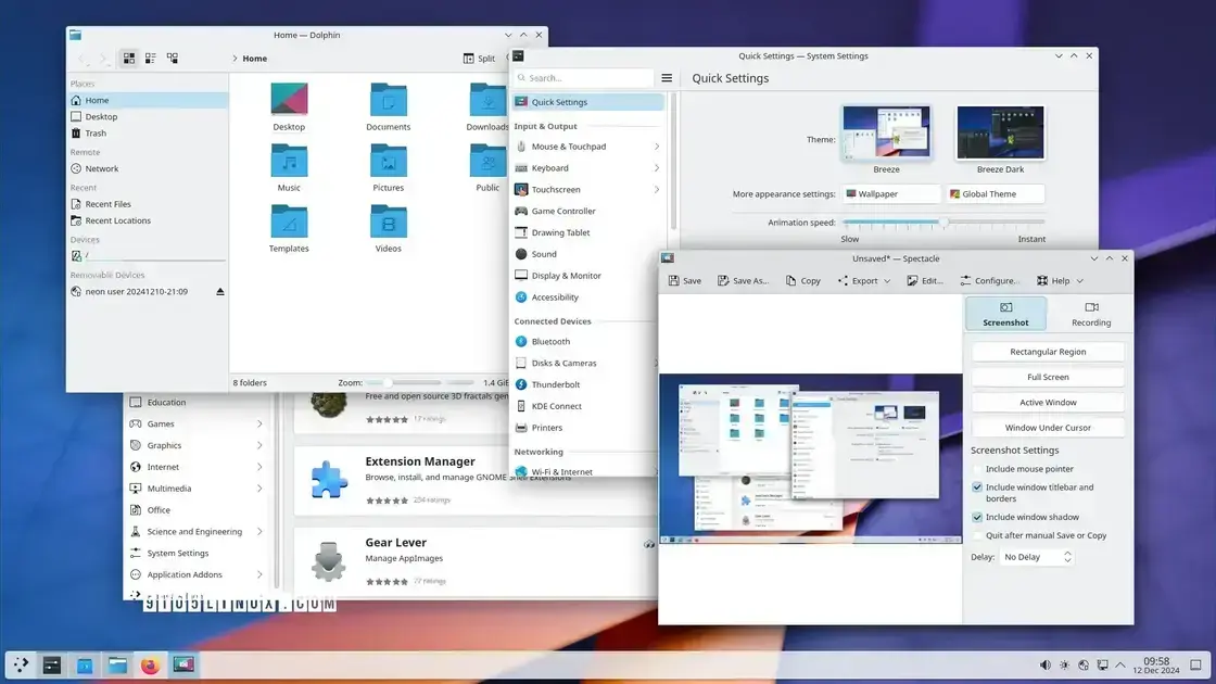 KDE Gear 25.04.2 traz melhorias nas aplicações KDE