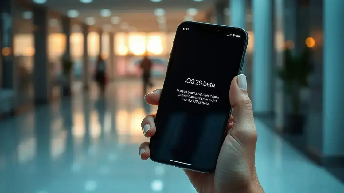 Lançamento do iOS 26 Beta: Saiba quando você poderá testar a nova versão